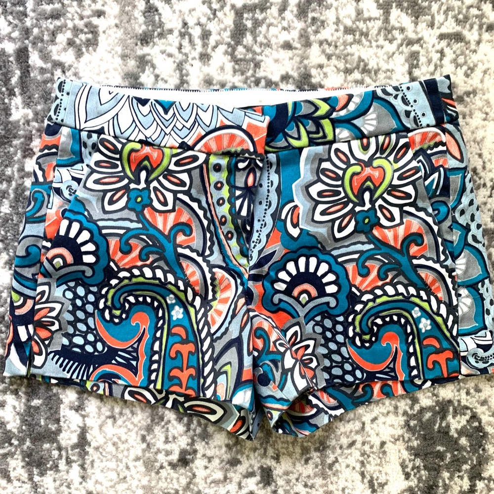 J. Crew Floral Print Shorts
